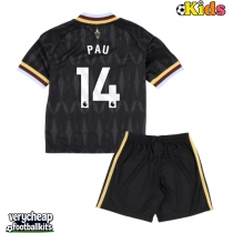 Aston Villa Pau Torres #14 Replica Away Minikit 2026-27 Short Sleeve (+ pants)